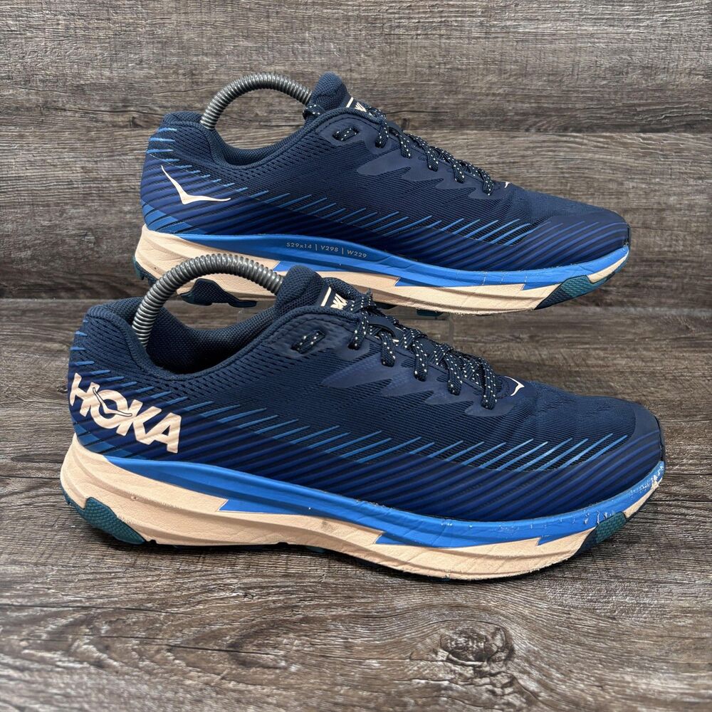Hoka One One Torrent 2 Shoes Women's 10 Blue Trail Running Sneakers Athletic